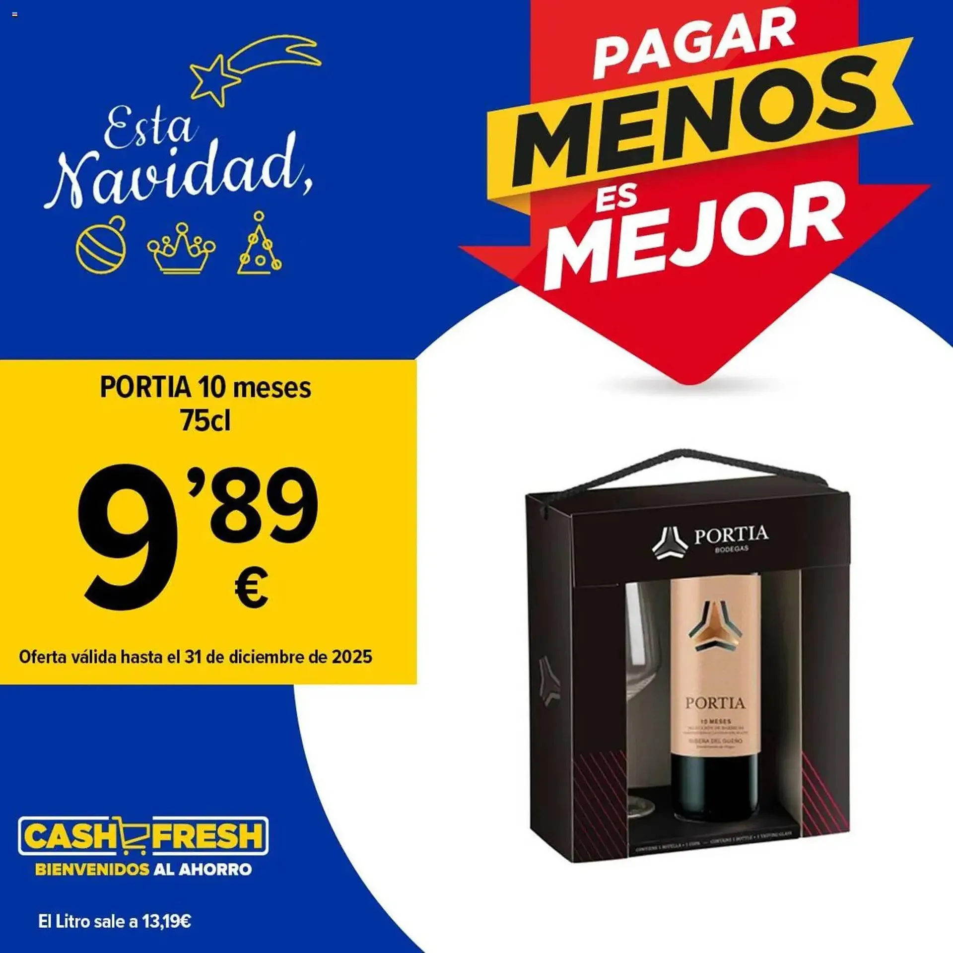 Catálogo de Folleto Cash Fresh 19 de diciembre al 31 de diciembre 2025 - Página 1