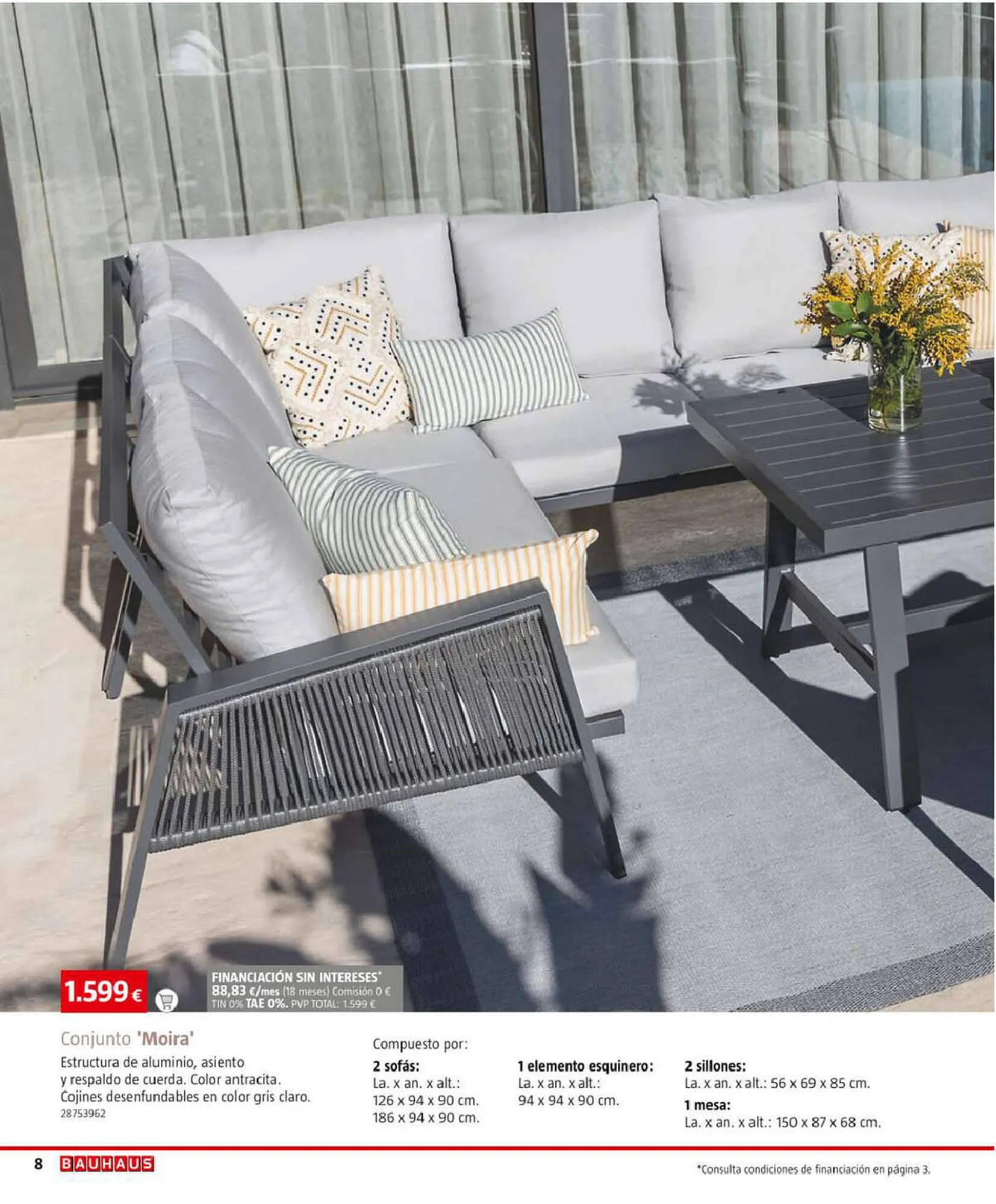 Catálogo de Folleto Bauhaus 7 de marzo al 15 de agosto 2023 - Página 8