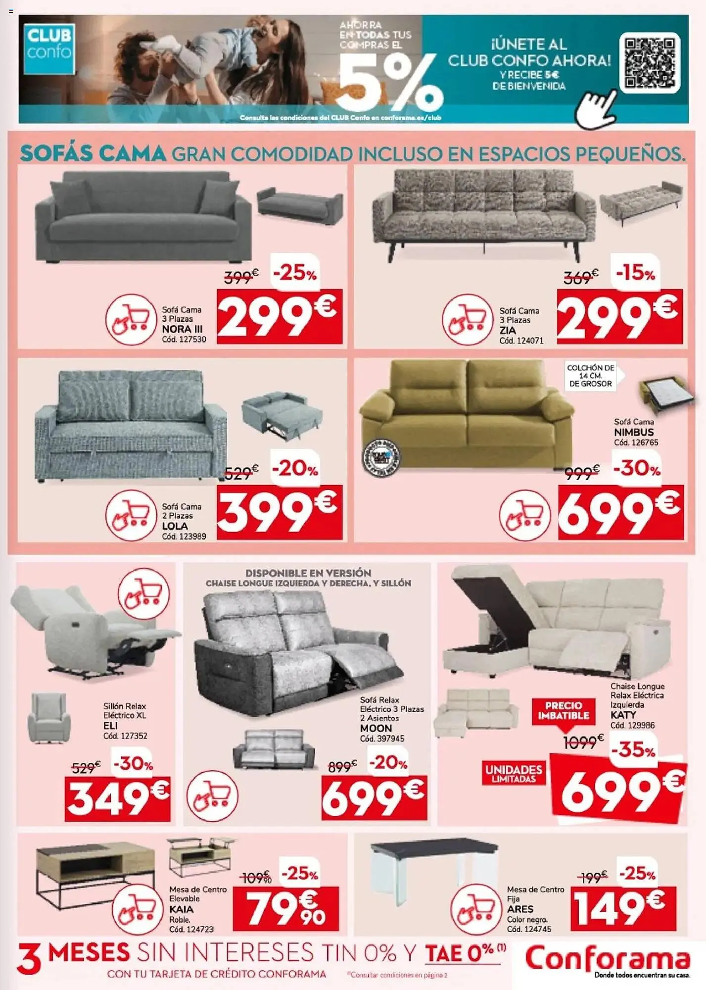 Catálogo de Catálogo Conforama 26 de marzo al 29 de abril 2026 - Página 7