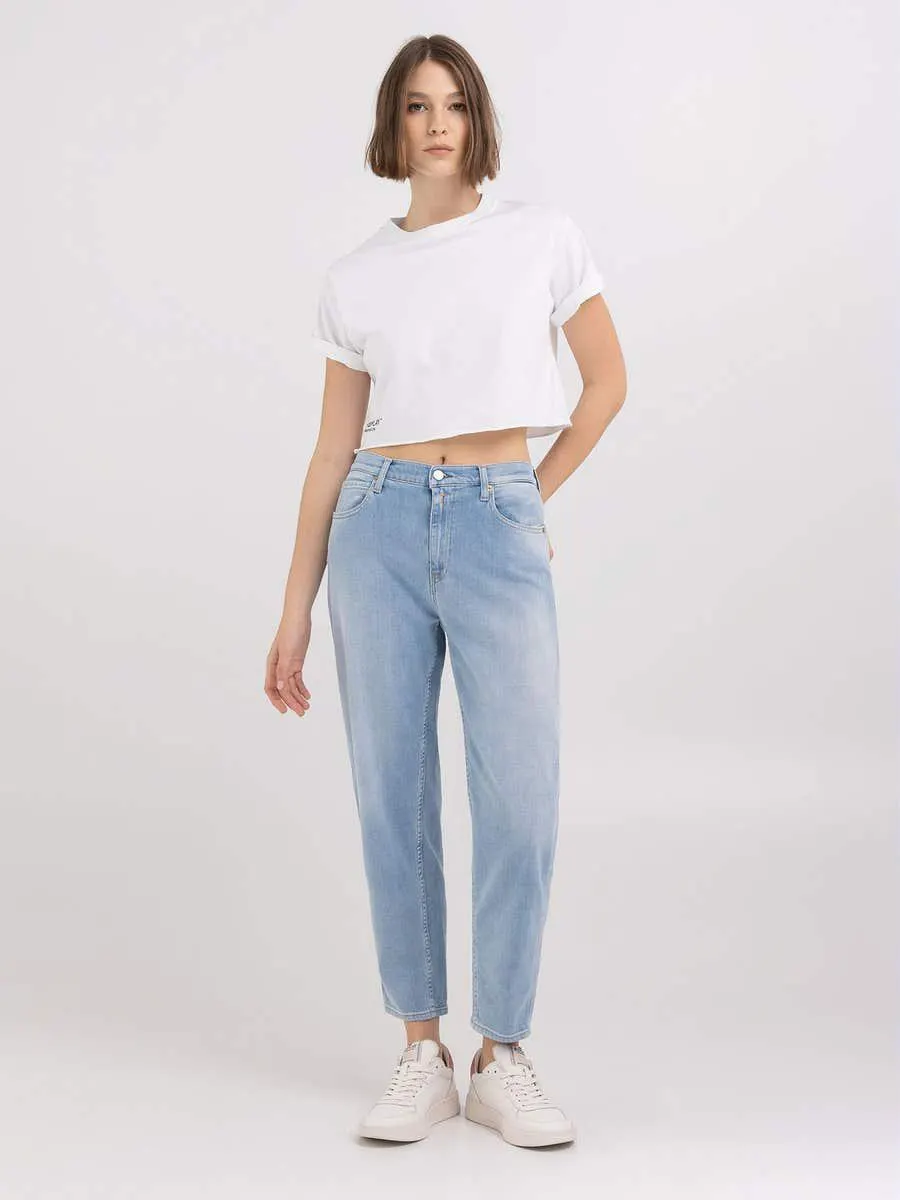 Vaqueros de corte globo Keida