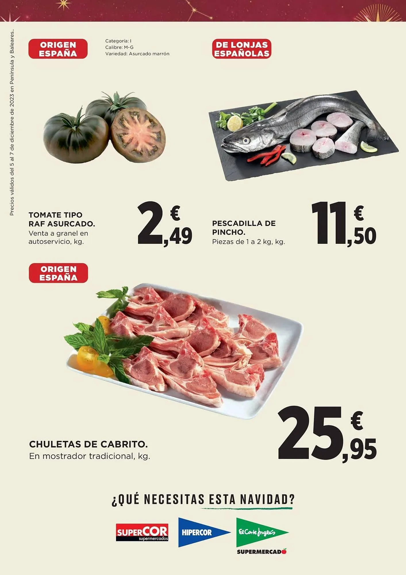 Catálogo de Folleto Supercor 5 de diciembre al 7 de diciembre 2023 - Página 2
