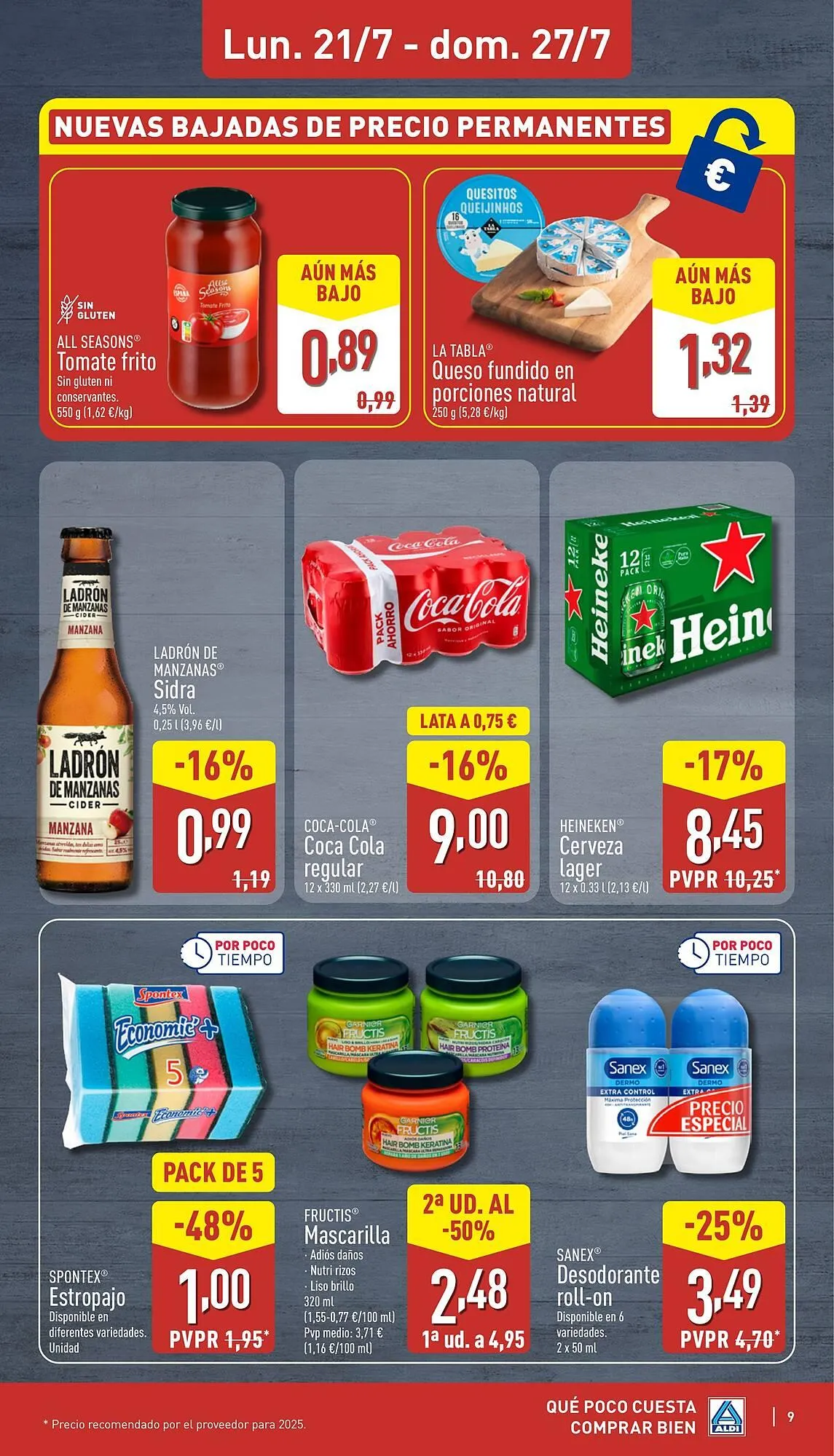 Catálogo de Folleto ALDI 21 de julio al 27 de julio 2025 - Página 9