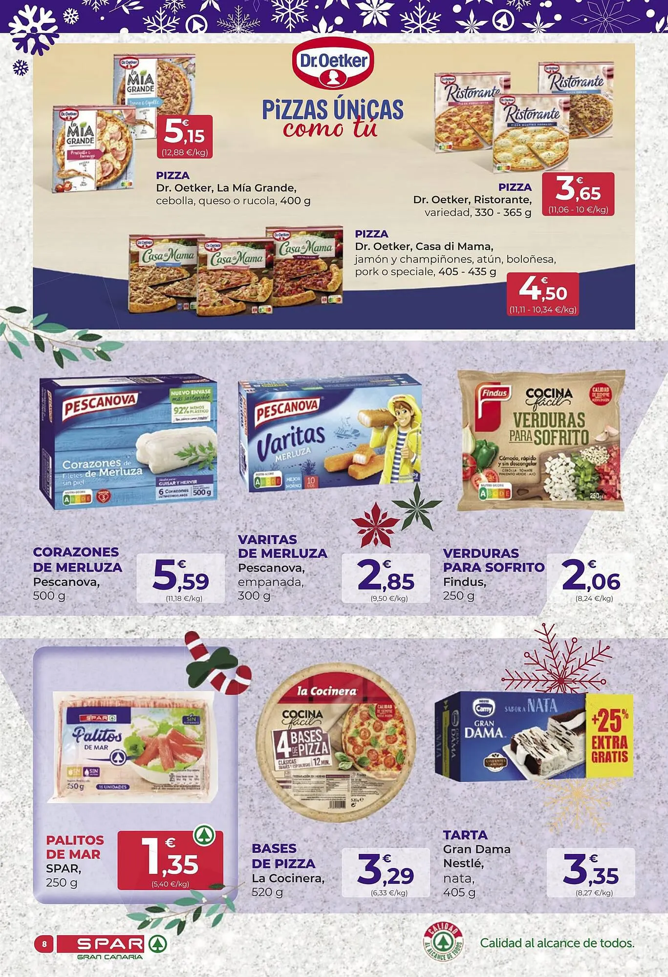 Catálogo de Folleto SPAR Gran Canaria 28 de noviembre al 14 de diciembre 2023 - Página 8