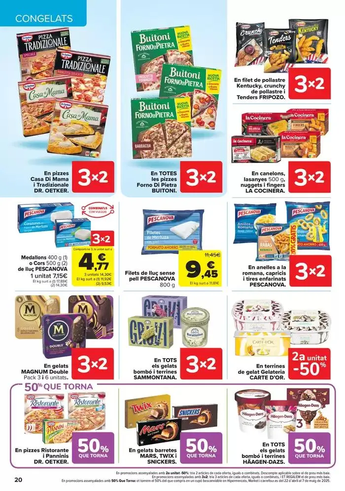 Catálogo de 50% QUE VUELVE + 3x2 10 de abril al 21 de abril 2025 - Página 20