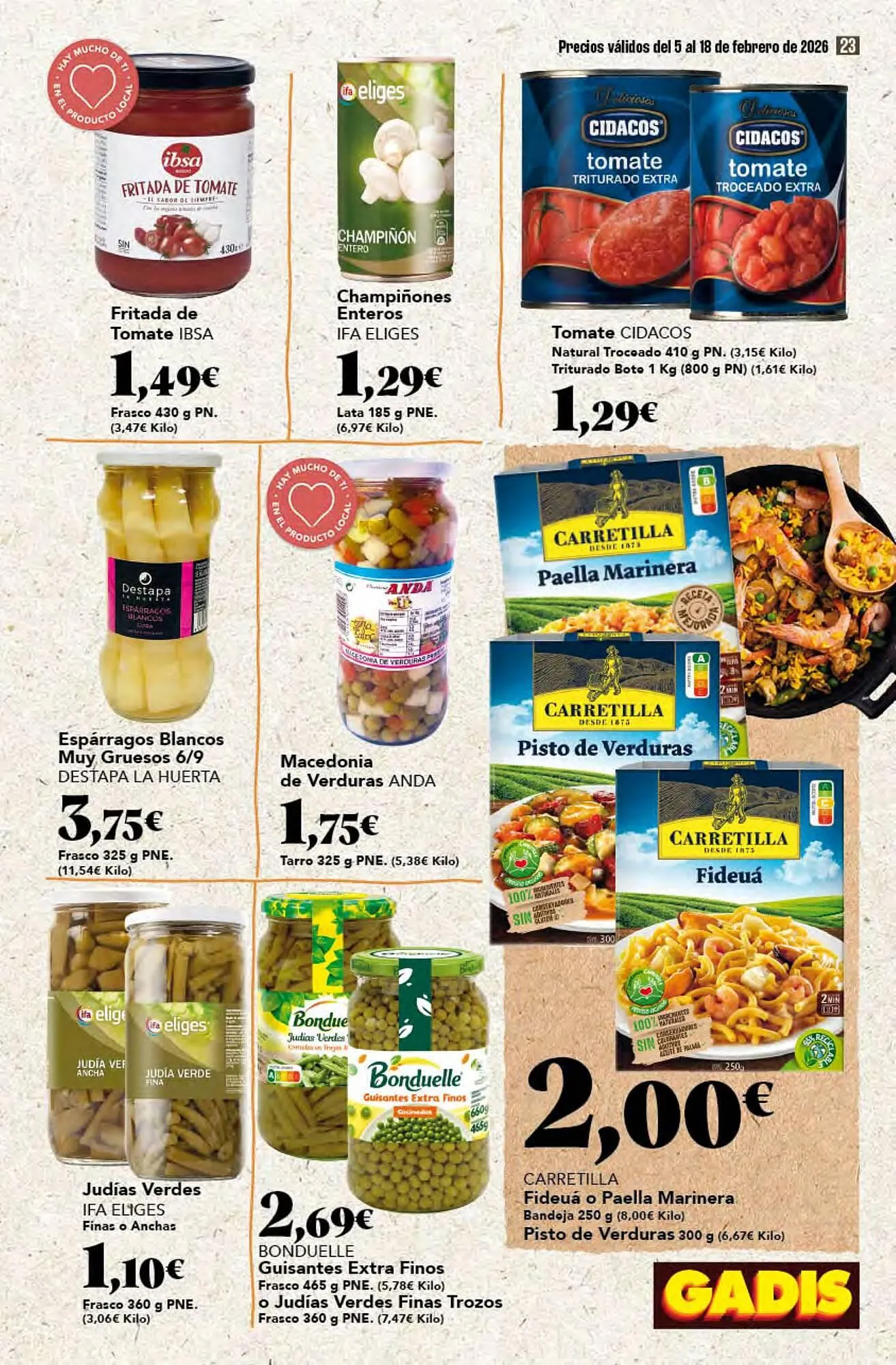 Catálogo de Folleto Gadis 5 de febrero al 18 de febrero 2026 - Página 23