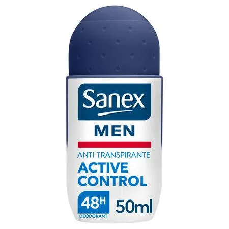 Desodorante roll-on para hombre Sanex Men Active Control 48h antitranspirante 50ml
