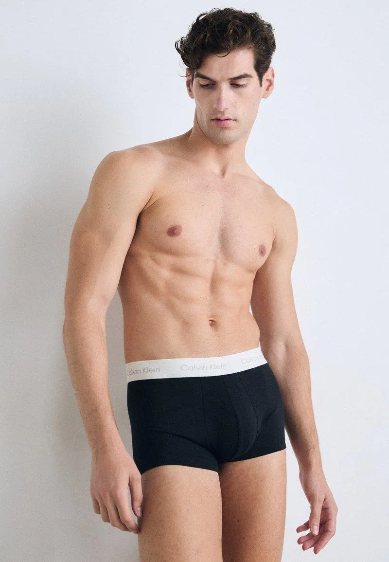 TRUNK STRETCH 3 PACK - Calzoncillos - black