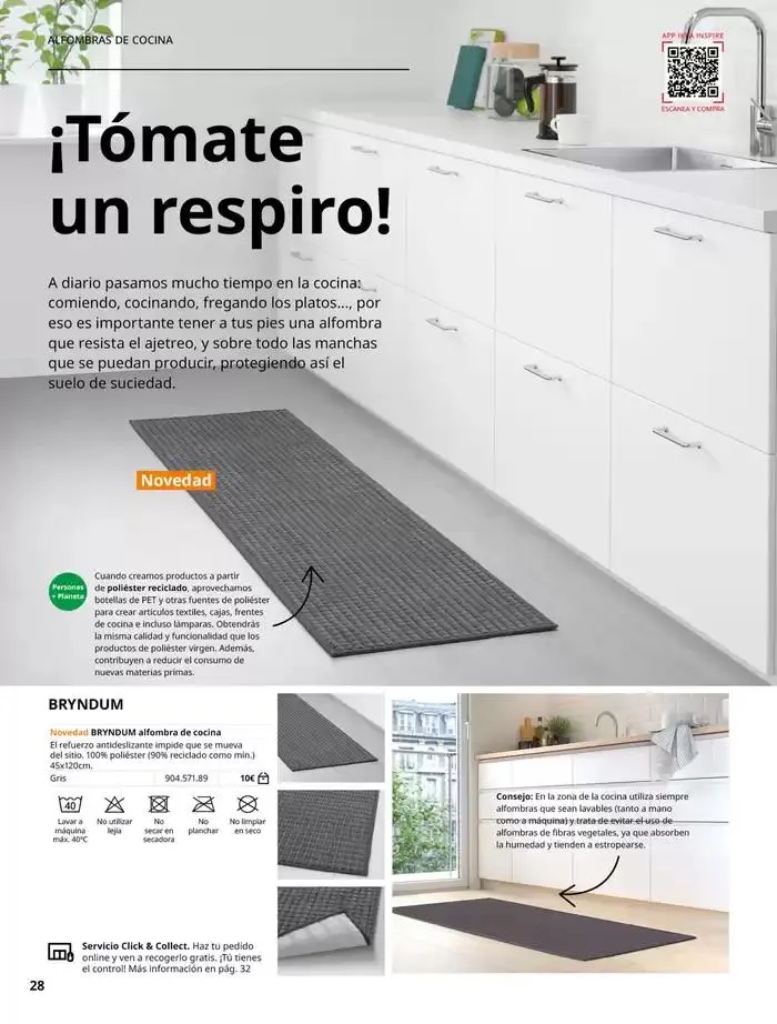 Catálogo de IKEA Catálogo Alfombras 3 de octubre al 31 de enero 2025 - Página 28