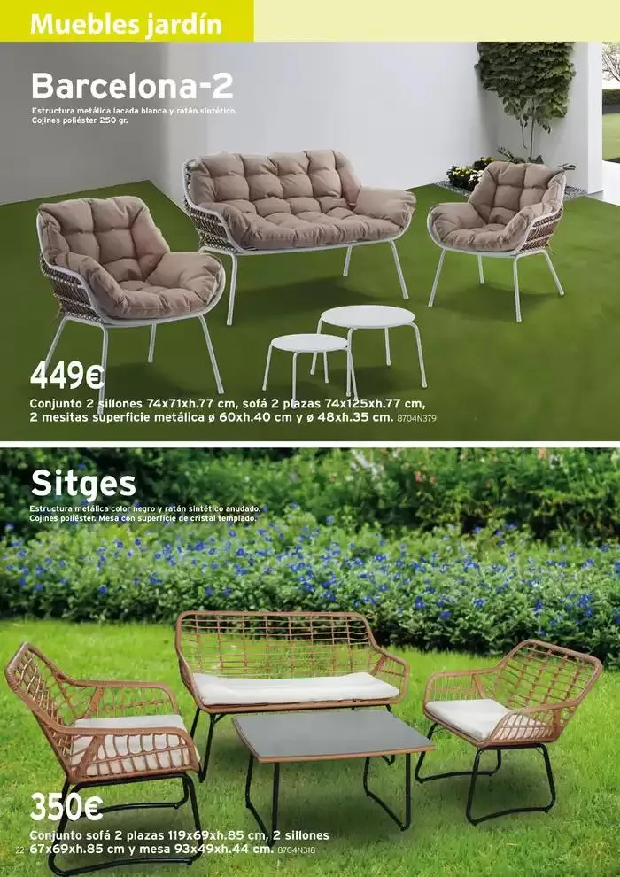 Catálogo de Transforma tu jardín y terraza 1 de enero al 31 de diciembre 2025 - Página 22