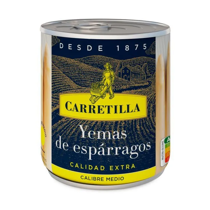 YEMAS MEDIANAS ESPÁRRAGO 135G