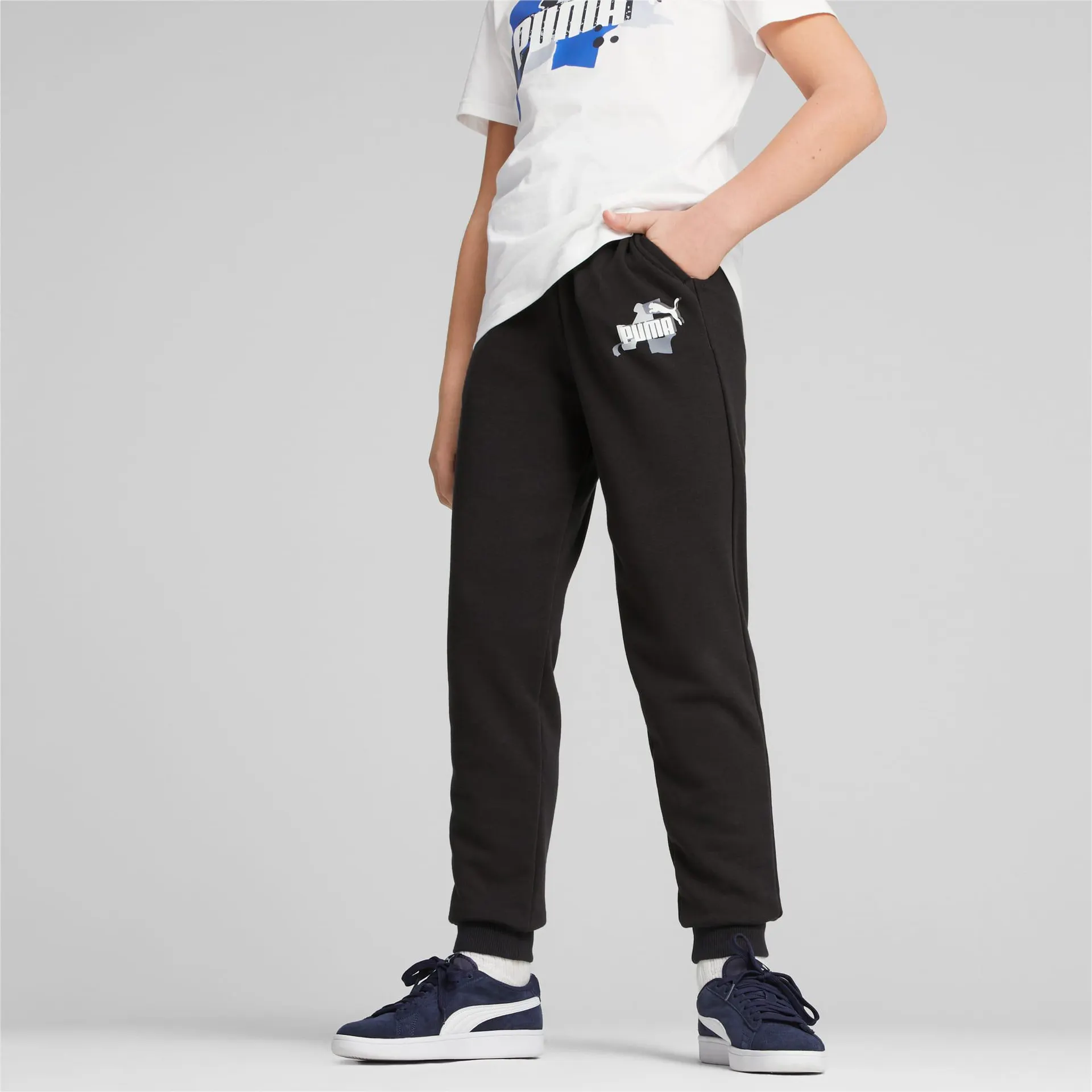 Pantalones de deporte Essentials+ Street Art para jóvenes