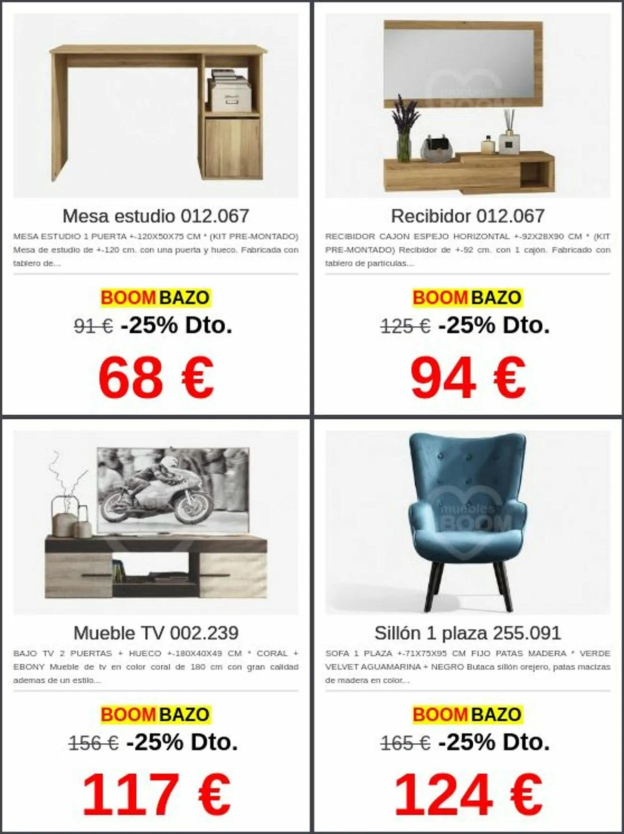 Catálogo de Muebles BOOM Oferta actual 24 de noviembre al 3 de diciembre 2025 - Página 3