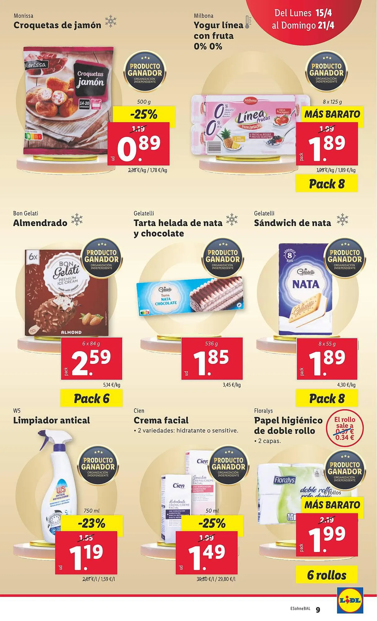Catálogo de Folleto Lidl 15 de abril al 21 de abril 2024 - Página 9