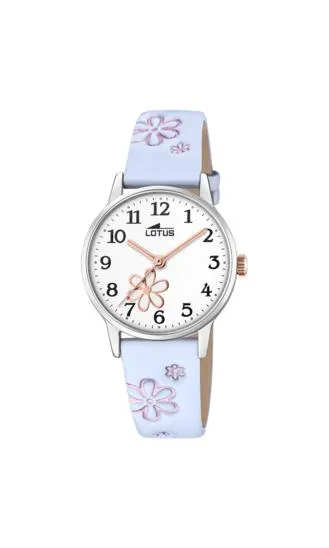 RELOJ INFANTIL LOTUS JUNIOR CON ESFERA BLANCA 18863/3