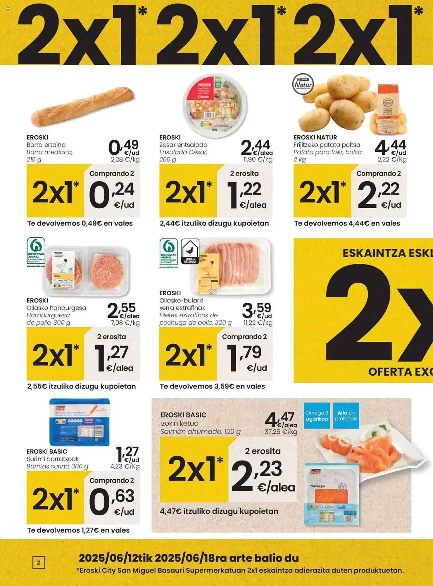 Catálogo de Folleto Eroski 12 de junio al 18 de junio 2025 - Página 2