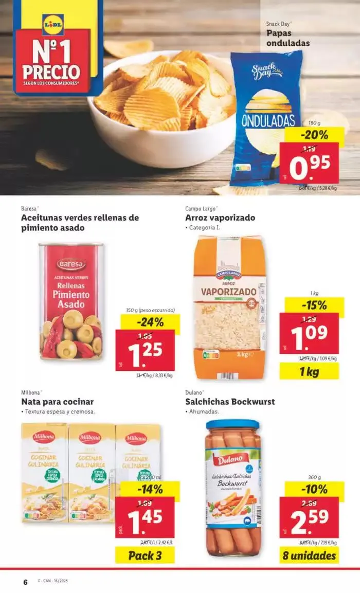 Catálogo de № 1 PRECIO - Ofertas válidas del 14/04 al 20/04 14 de abril al 20 de abril 2025 - Página 8