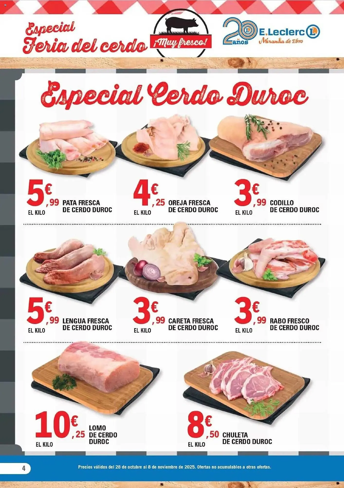 Catálogo de Catálogo E.Leclerc 28 de octubre al 8 de noviembre 2025 - Página 4