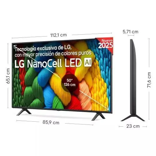 Televisor LG 50NANO80A6B