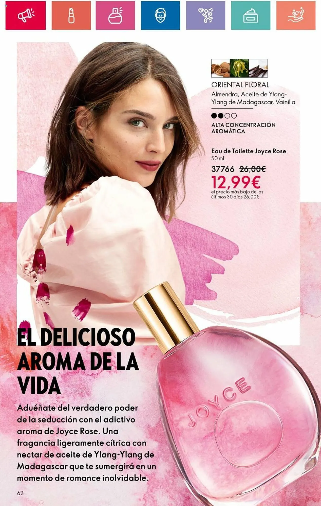 Catálogo de Folleto Oriflame 7 de mayo al 27 de mayo 2024 - Página 62