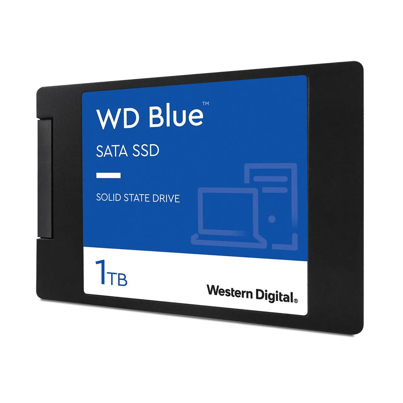 WD Blue™ SATA SSD con carcasa de 2,5”/7 mm