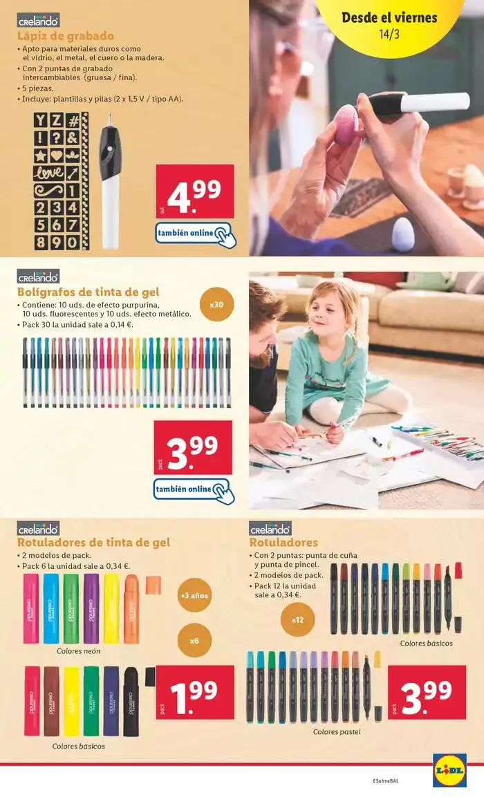 Catálogo de ¡Bazar Lidl! Ofertas válidas del 10/03 al 16/03 10 de marzo al 16 de marzo 2025 - Página 17