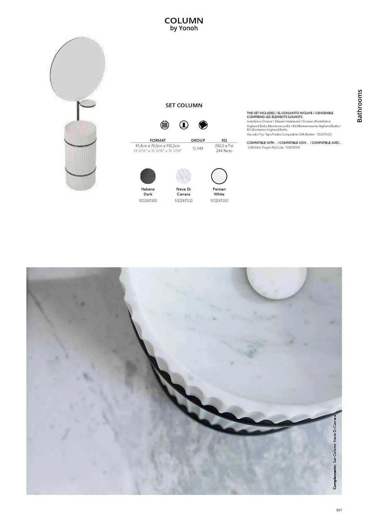 Catálogo de Folleto Porcelanosa 31 de marzo al 8 de febrero 2024 - Página 64