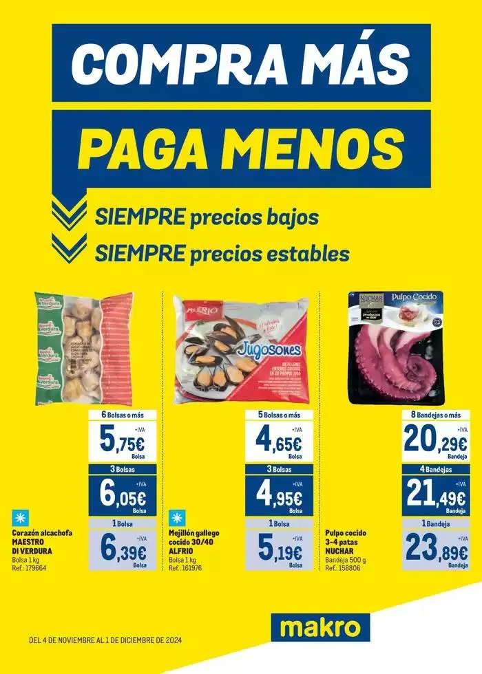 Catálogo de Compra más, paga menos - Cataluña 5 de noviembre al 1 de diciembre 2024 - Página 1