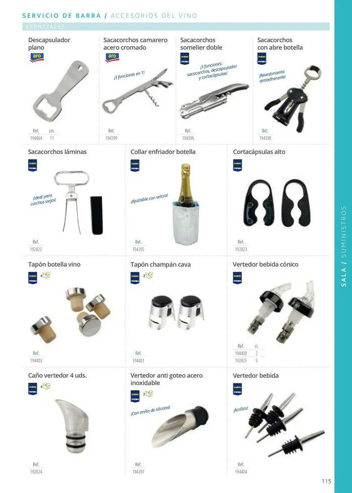 Catálogo de Equipamiento y suministros 23 de julio al 30 de noviembre 2024 - Página 115