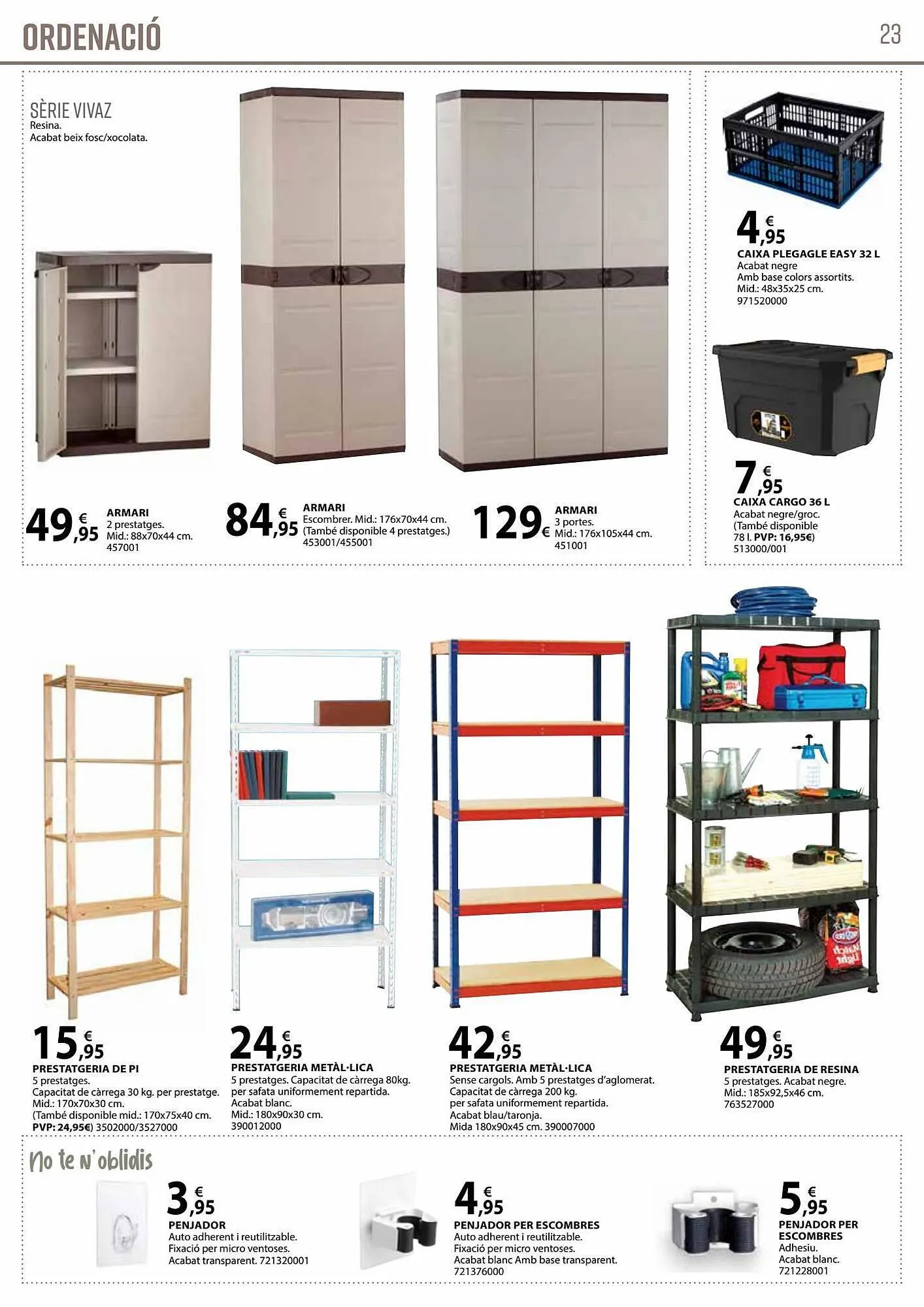 Catálogo de Fes Més Folleto 24 de agosto al 16 de octubre 2023 - Página 23