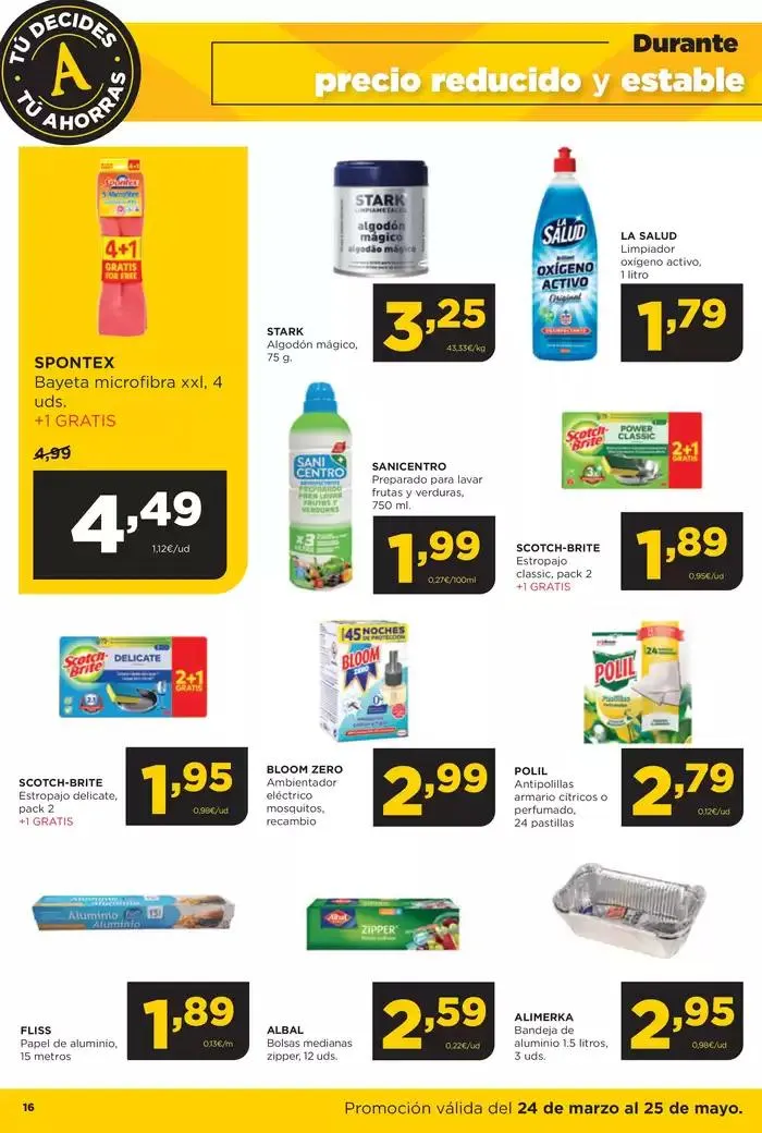Catálogo de Tu decides tu ahorras 24 de marzo al 25 de mayo 2025 24 de marzo al 25 de mayo 2025 - Página 16