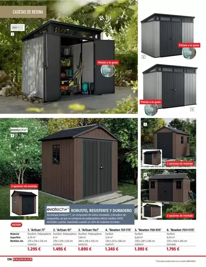 Catálogo de Bauhaus Verano 1 de junio al 31 de agosto 2025 - Página 174
