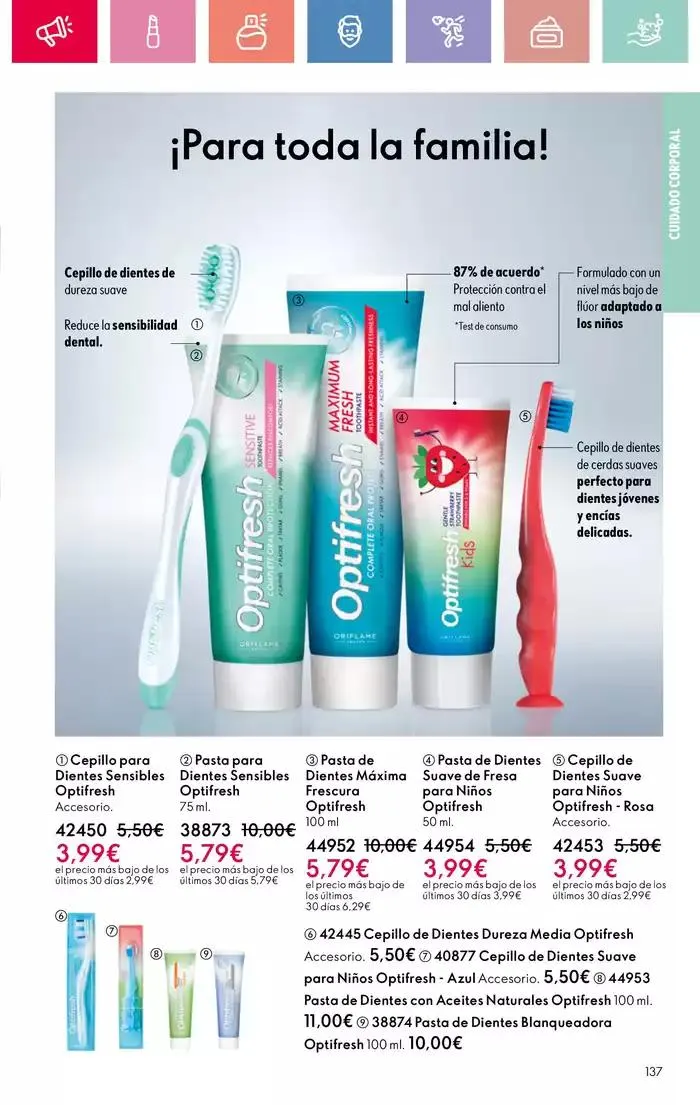 Catálogo de Catálogo Oriflame 9 de Marzo 29 de Marzo 9 de marzo al 29 de marzo 2025 - Página 137