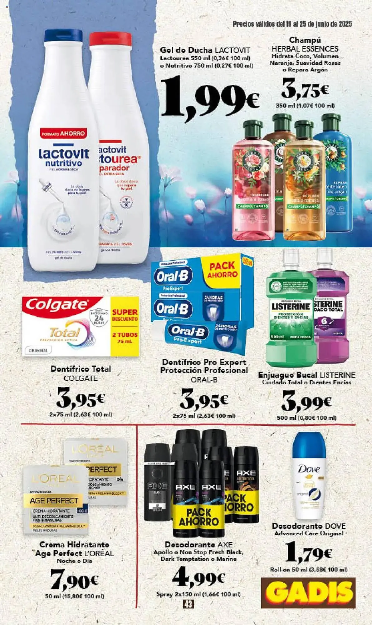 Catálogo de Folleto Gadis 19 de junio al 25 de junio 2025 - Página 43