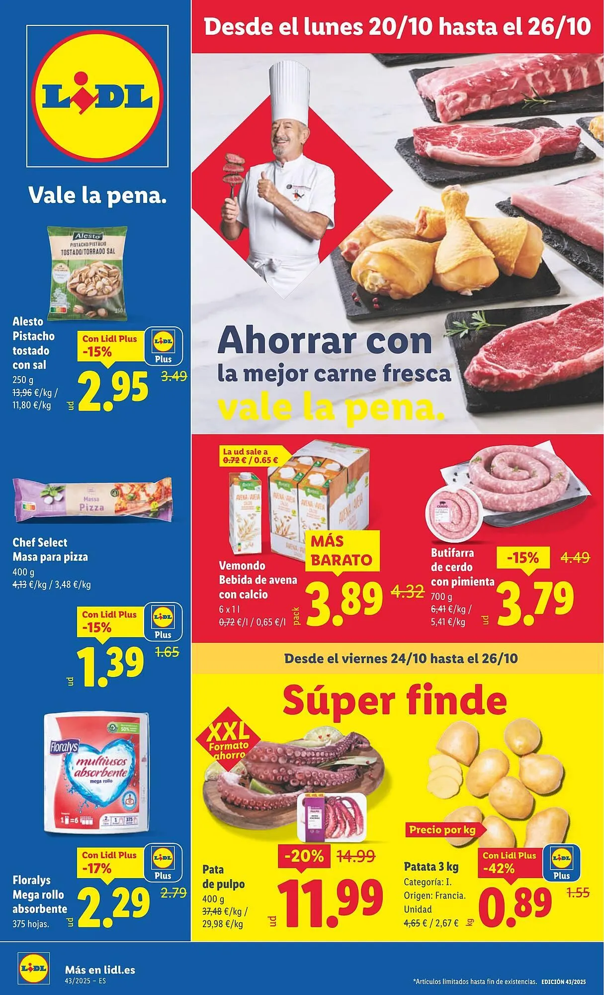 Catálogo de Catálogo Lidl 20 de octubre al 26 de octubre 2025 - Página 1