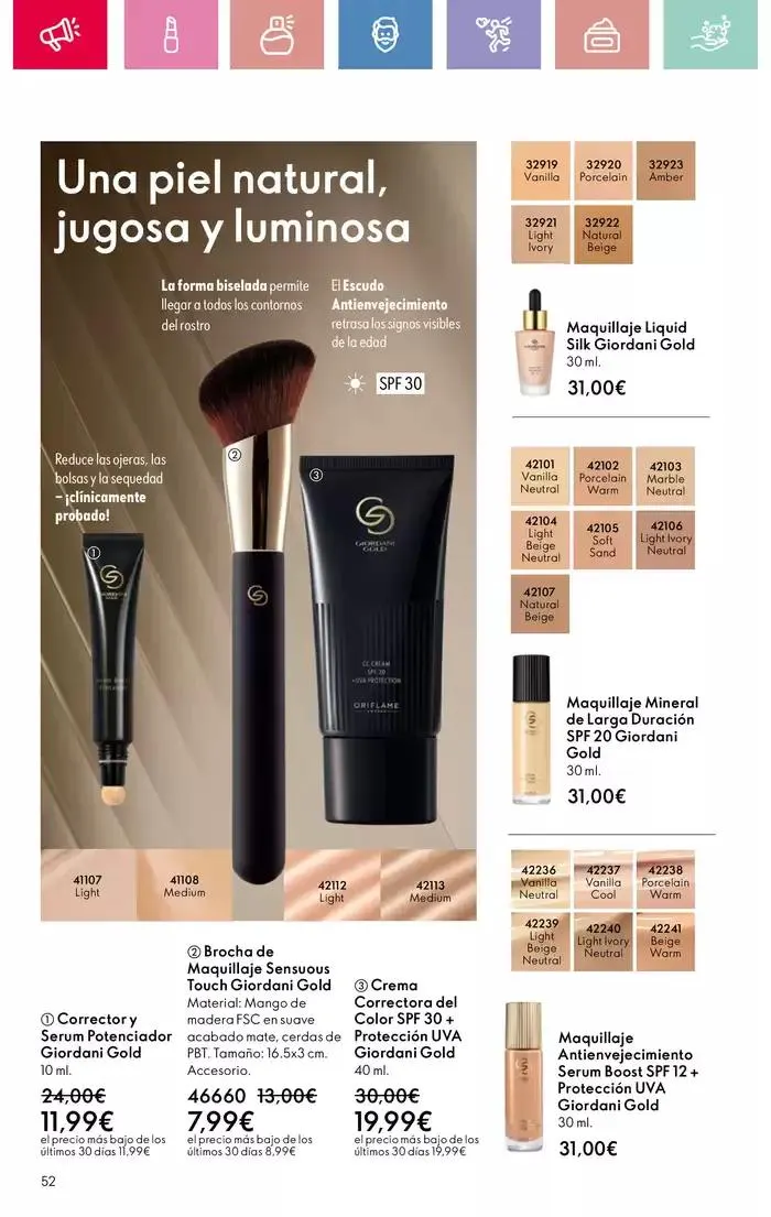 Catálogo de Catálogo Oriflame 30 de marzo al 19 de abril 2025 - Página 52