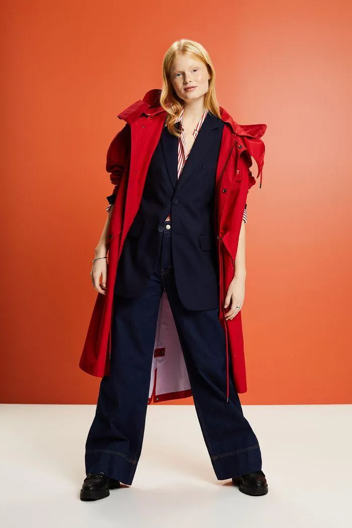 Blazer oversize de franela