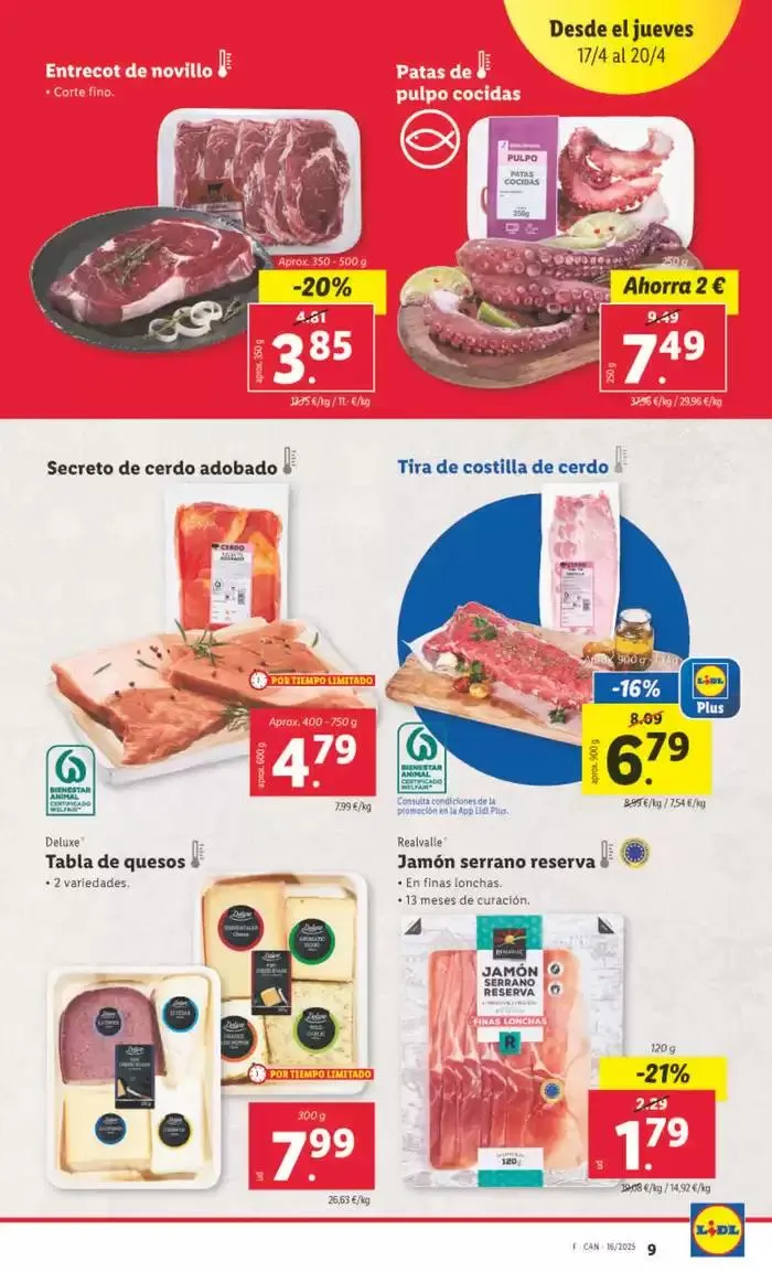 Catálogo de № 1 PRECIO - Ofertas válidas del 14/04 al 20/04 14 de abril al 20 de abril 2025 - Página 17