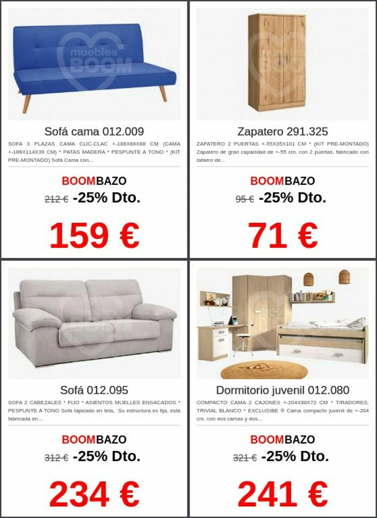 Catálogo de Muebles BOOM Oferta actual 26 de mayo al 4 de junio 2025 - Página 5