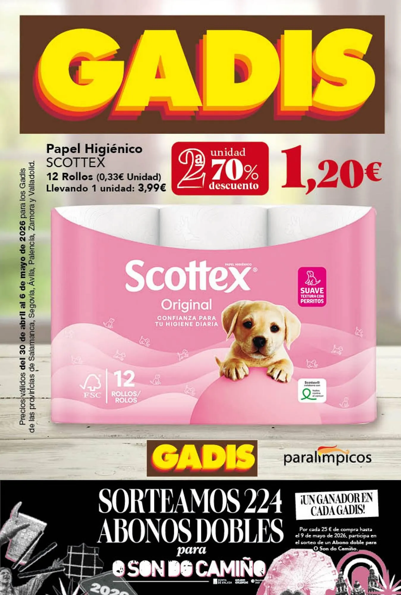 Catálogo de Folleto Gadis 30 de abril al 6 de mayo 2026 - Página 1