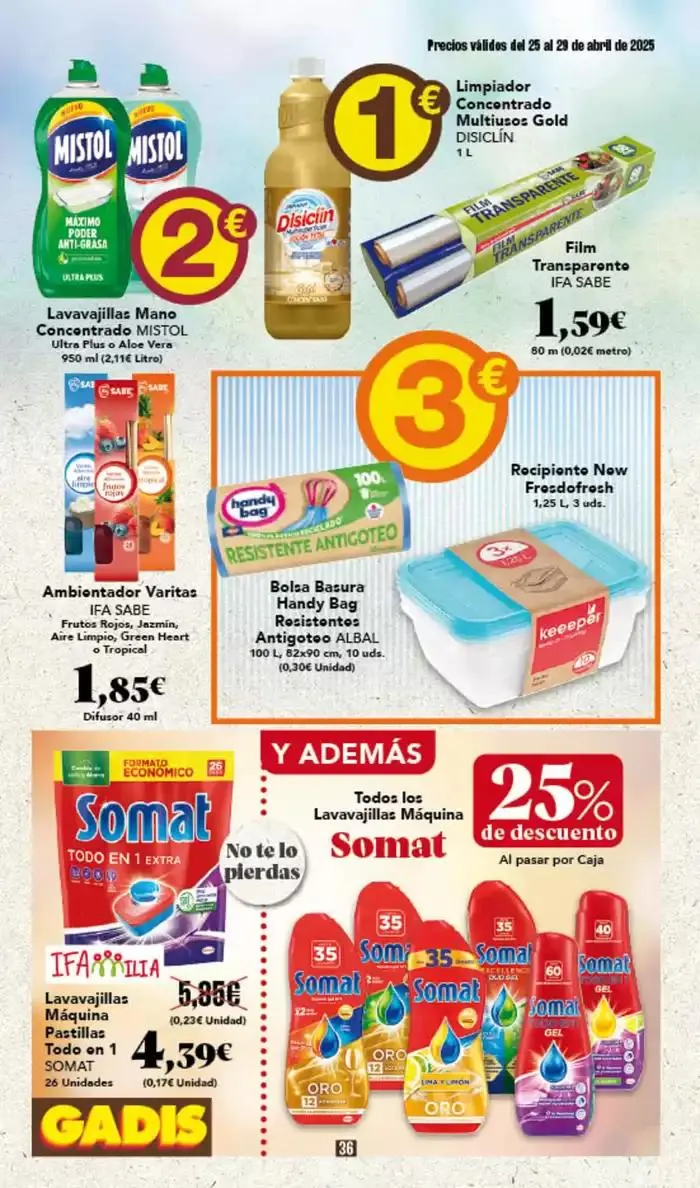 Catálogo de Catálogo Gadis 25 de abril al 29 de abril 2025 - Página 36