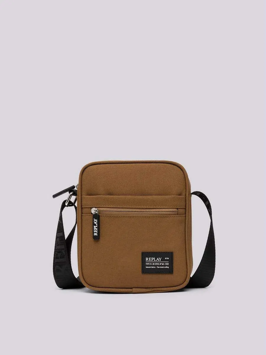 Bolso bandolera de tejido poliéster