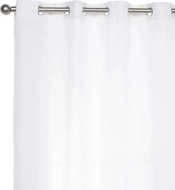 Visillo ollaos Ayden INSPIRE liso blanco de 200x270cm