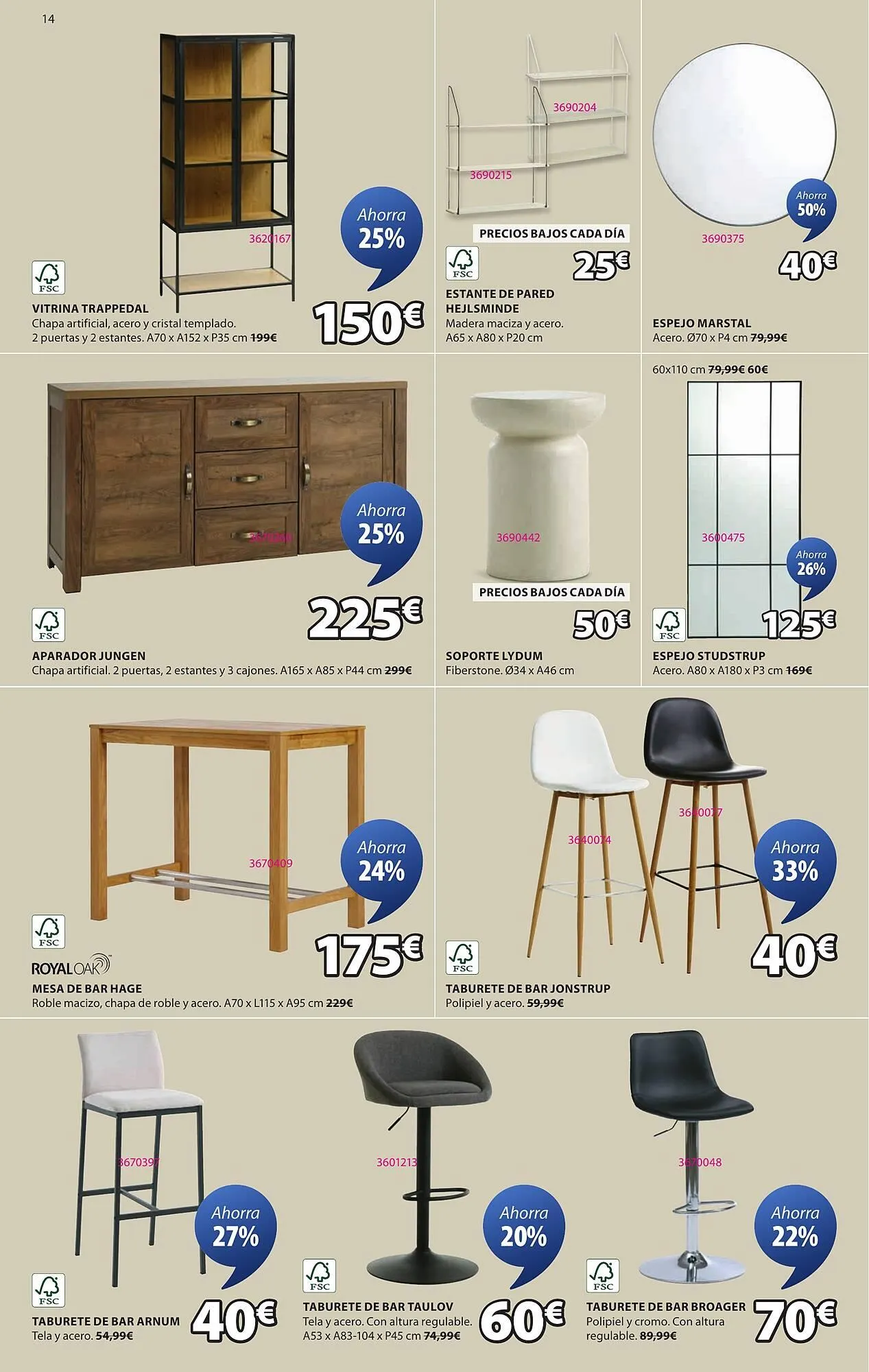 Catálogo de Folleto JYSK 15 de mayo al 11 de junio 2025 - Página 14