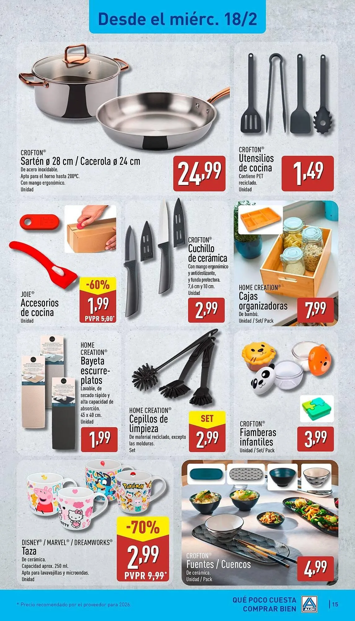Catálogo de Folleto ALDI 16 de febrero al 22 de febrero 2026 - Página 15