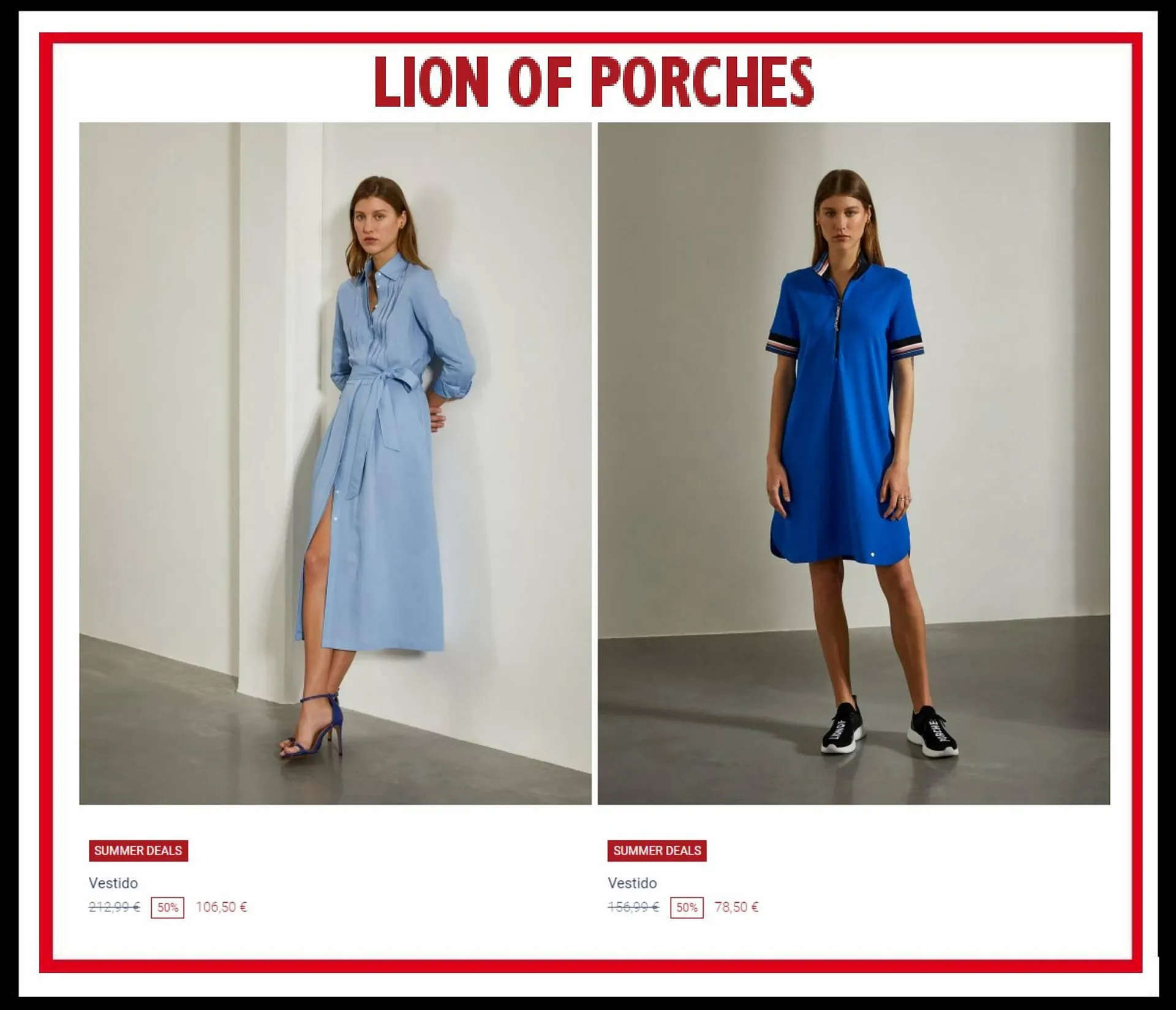 Catálogo de Folleto Lion of Porches 9 de agosto al 28 de agosto 2023 - Página 1