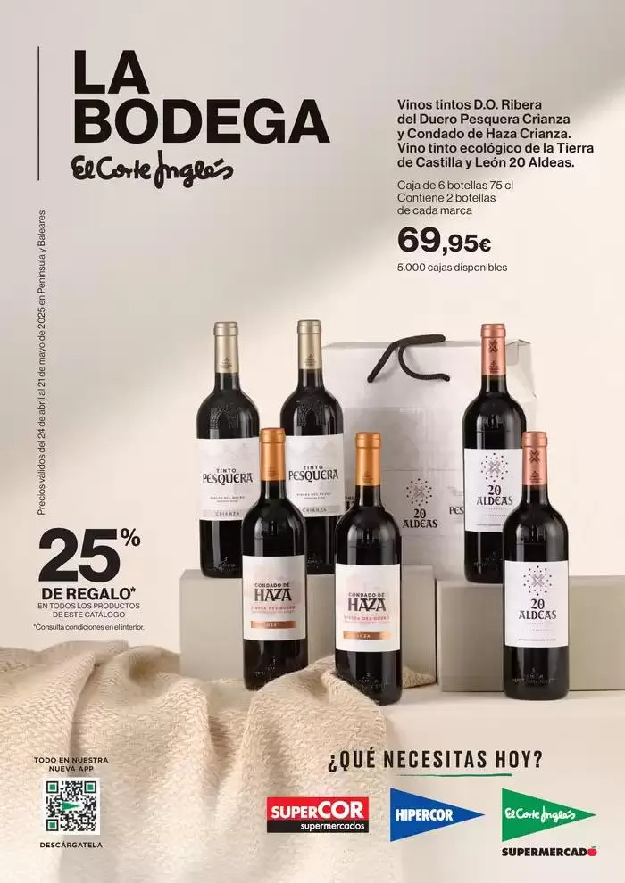 Catálogo de La Bodega mayo 25 25 de abril al 21 de mayo 2025 - Página 1