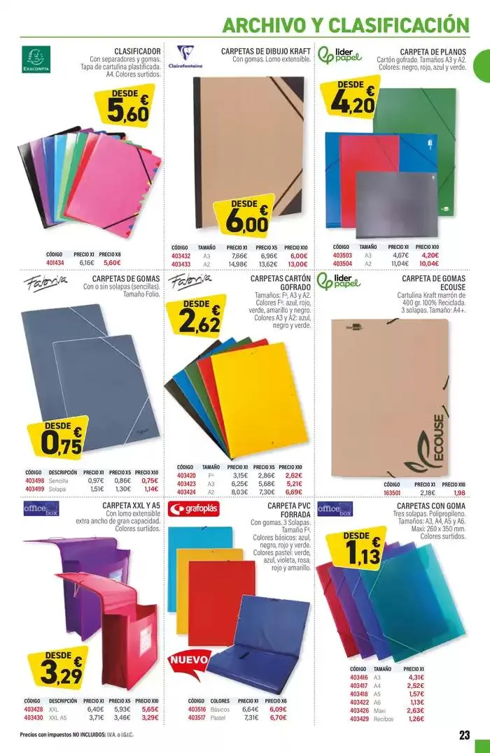 Catálogo de ESPECIAL ARCHIVO  13 de febrero al 11 de junio 2025 - Página 23