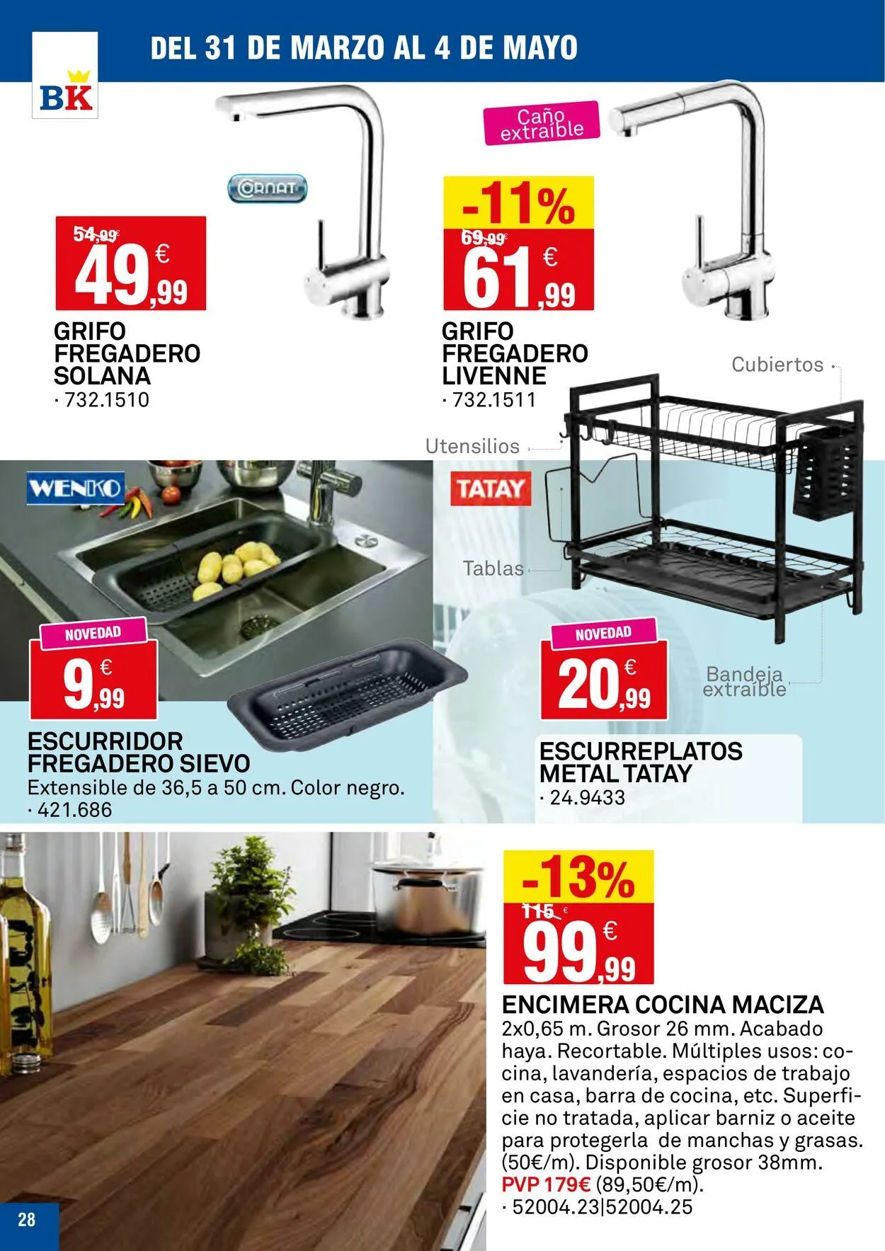 Catálogo de Bricoking Oferta actual 28 de abril al 12 de mayo 2025 - Página 28