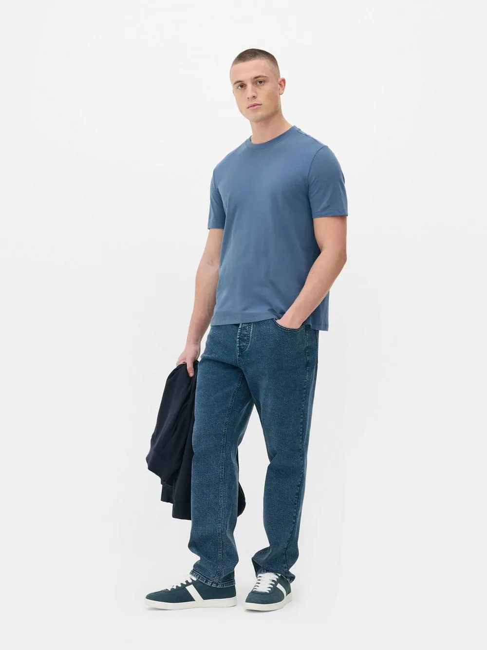 Camiseta de cuello redondo