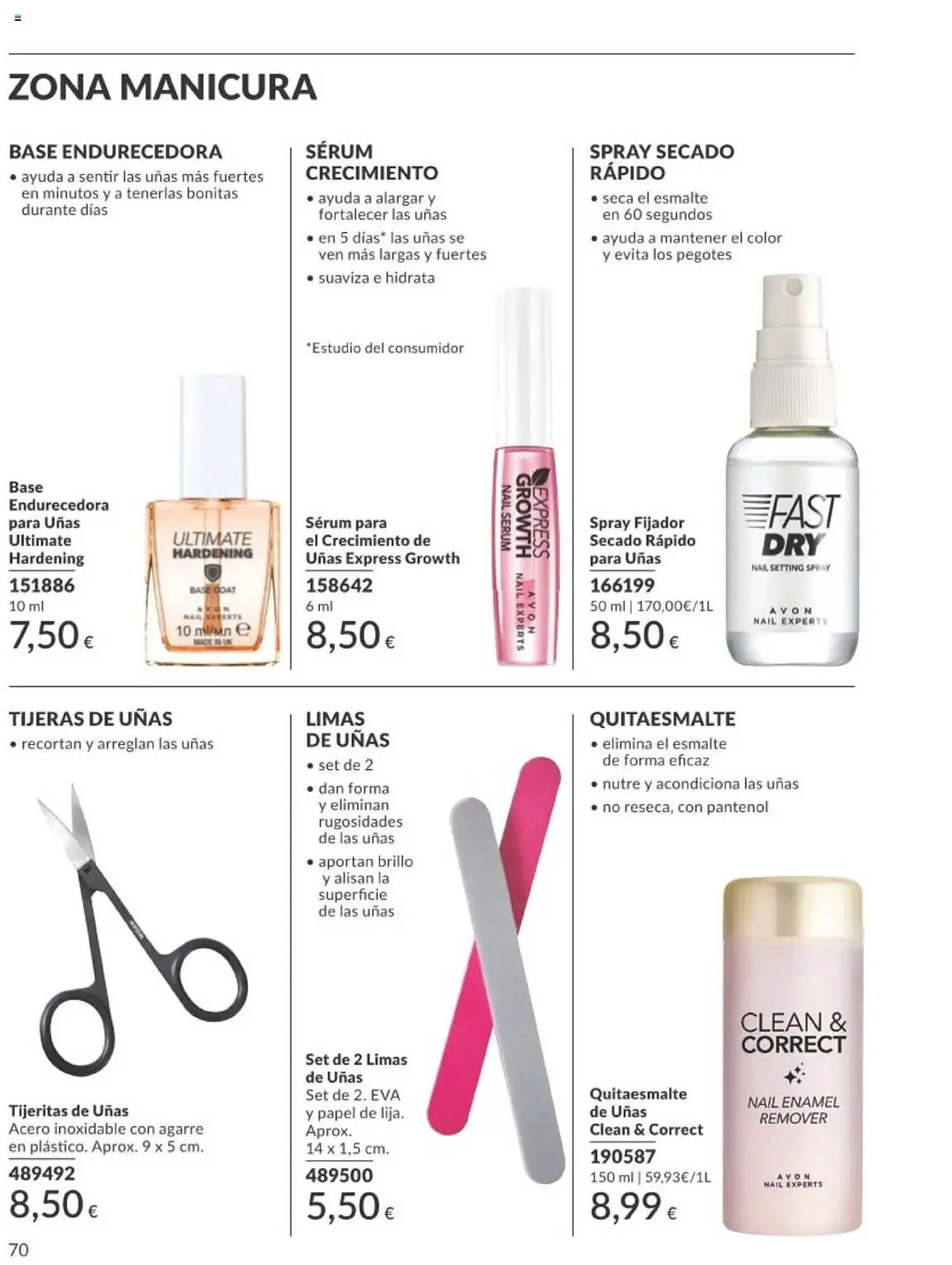 Catálogo de Folleto AVON 1 de agosto al 31 de agosto 2025 - Página 70
